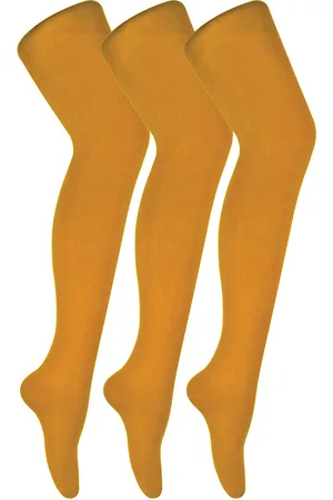 Sock Snob 3 paar dames gekleurde ondoorzichtige 80 denier panty