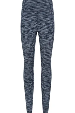 Mountain Warehouse Dames/Dames Breathe & Balance Legging met hoge taille (Donkerblauw)