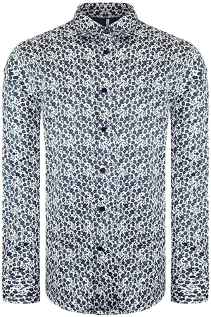 Ted Baker Capua Heren Ditsy Bloemen Overhemd