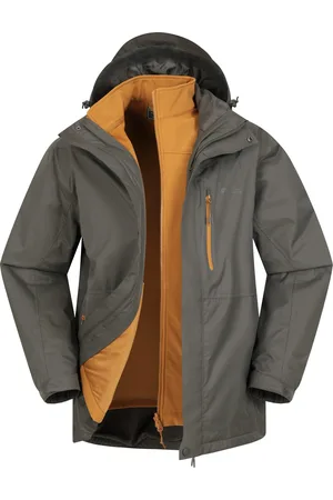 Mountain Warehouse Heren Bracken Extreme 3 in 1 Waterdichte Jas