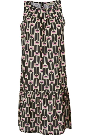 Regatta Dames/Dames Orla Kiely Zomer Lange Bloemen Mouwloze Jurk