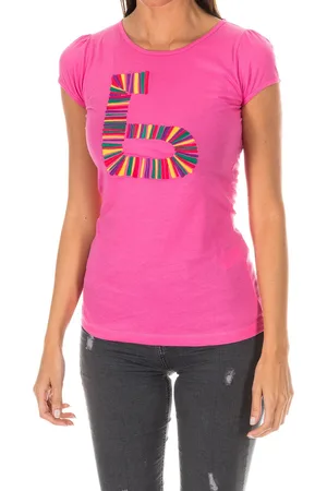 Armand Basi Dames-T-shirt met korte mouwen en ronde hals ADM0083