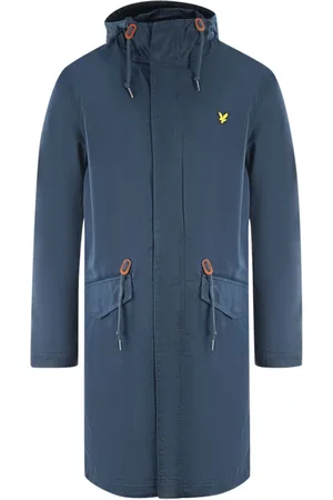 Lyle & Scott Fishtail Parka Navy Blue Jacket