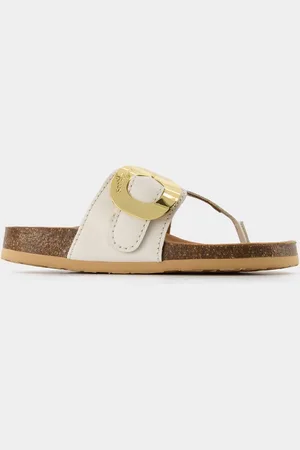 See by Chloé Chany Fussbett muiltjes - See By Chloe - Leer - Natuurlijk