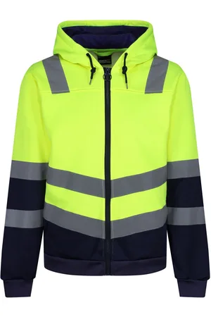 Regatta Heren Pro Hi-Vis Full Zip Jas ( /Zwaar)