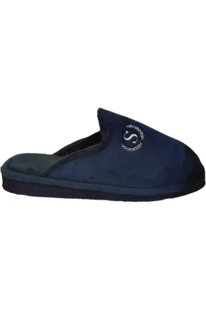 SOTOALTO Damen Hausschuh Farbe Blau/Navy