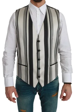 Dolce & Gabbana Gestreept Formeel Gilet