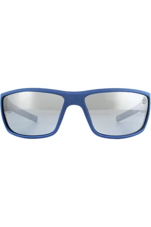 Timberland Wrap Mens matblauwe rook gepolariseerde zonnebril