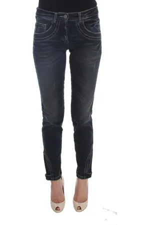 ERMANNO SCERVINO Prachtige Slim Fit Jeans Van Katoenmix