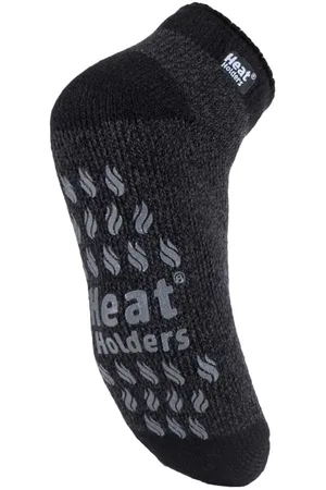 Heat Holders Thermische pantoffelsokken voor heren - LC Zwart /
