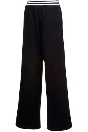 PUMA XRihanna Fenty Rising Sun Sweatpants Wijde Pijp Zwart Dames Broek 573417 01