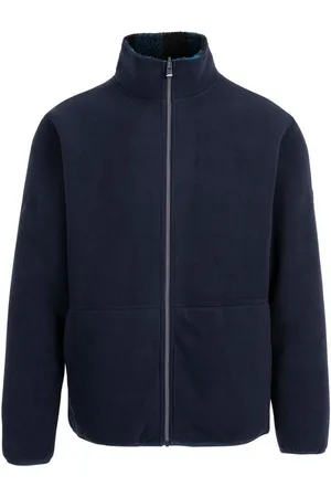 Trespass Heren Tatsfield Fleece Jas (Marine)