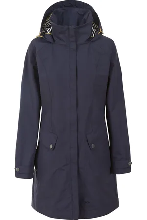 Trespass Dames Rainy Day Waterproof Jas (Zwart)