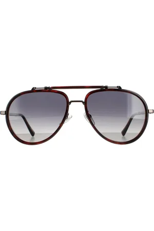 Chopard Zonnebril SCHF24 777P Bruine honing Havana rookgradiënt gepolariseerd