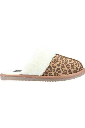 Hush Puppies Dames/dames Arianna Luipaardprint suède pantoffels ( /Wit)