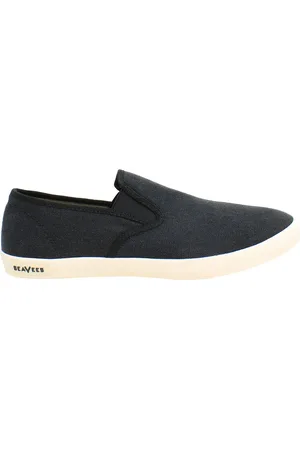 Seavees Baja Standaard Heren Zwarte Plimsolls