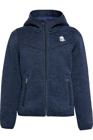 Schmuddelwedda Gebreide fleeceblouse jongens (kinderen) marine gem