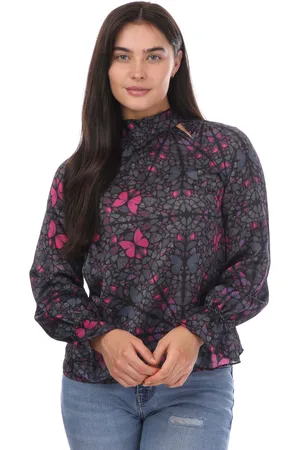 Ted Baker Heiydii Blouse met hoge hals in