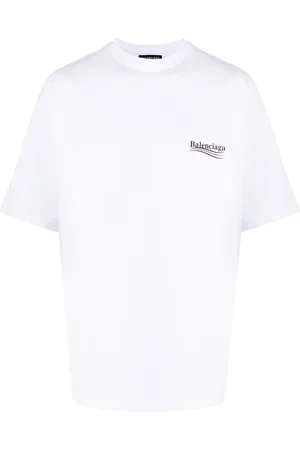 Balenciaga Oversized T-shirt met politiek campagnelogo en print in