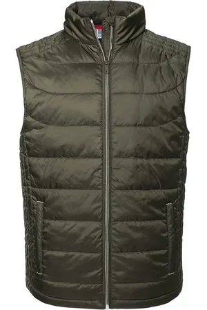 Russell Athletic Russell Heren Nano Gewatteerde Bodywarmer (Donkere )