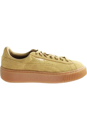 PUMA Platform FL Vrouwen Gouden Trainers