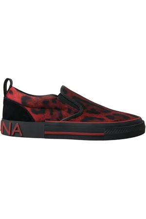 Dolce & Gabbana Loafers met luipaardprint Sneakers