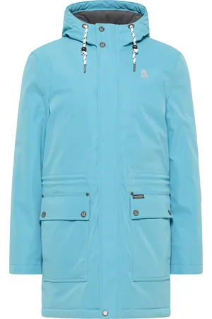 Schmuddelwedda Winter parka Heren ijsblauw