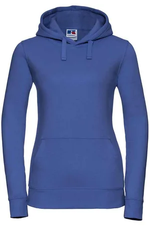 Russell Athletic Russell Dames/Dames Authentic Hoodie (Helder Koningsblauw)