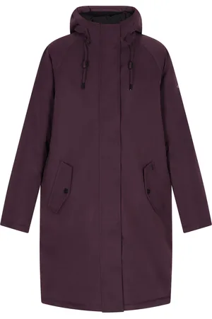 Dreimaster Winter parka Dames donker