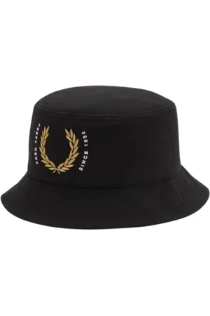 Fred Perry Lauwerkrans canvas zwarte emmerhoed