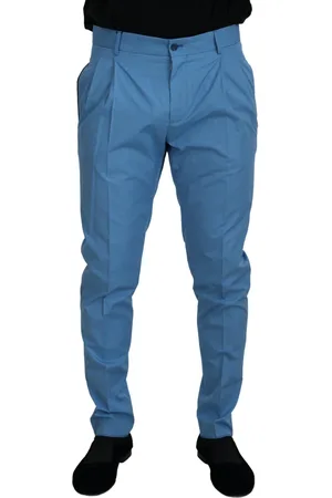 Dolce & Gabbana Katoenen Zijden Broeken Chino Broeken
