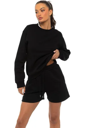 Enzo Dames Oversized Sweatshirt Trainingspak Met Shorts