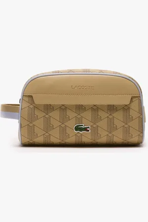 Lacoste Accessoires The Blend Toilettas in Beige