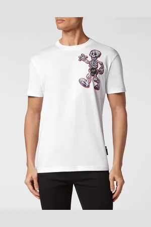 Philipp Plein T-Shirt Ronde Hals Skull