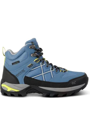Regatta Dames/Dames Samaris III Wandelschoenen (Koronetblauw/Lime Punch)