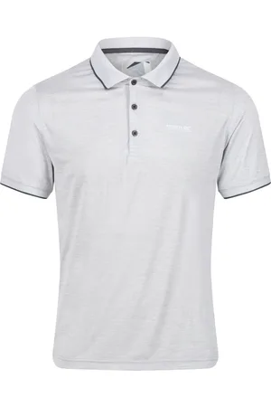 Regatta Heren Remex II Polo Shirt (Zilvergrijs)