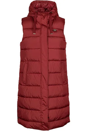 Trespass Dames/Dames Leona Gewatteerd Gilet (Donkere kers)