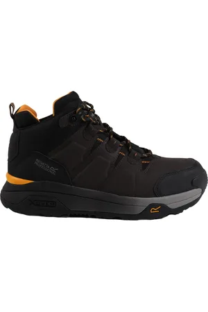 Regatta Heren Hyperfort wandelschoenen (Kastanje/zwart)