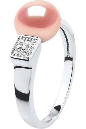 Diadema Ring Verstelbare Zoetwater Parel sieraden 9-10 mm 925