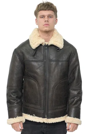 Infinity Heren B3 Shearling schapenvacht pilotenjack-Gloucester