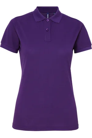 Asquith Dames/dames Performance Blend Poloshirt met korte mouwen