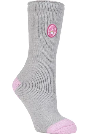 Heat Holders Thermische pantoffelsokken voor dames binnenshuis - Zorgbeer