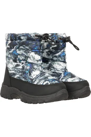Mountain Warehouse Toddler Caribou Adaptive Tie Dye Snow Boots (Monochroom)