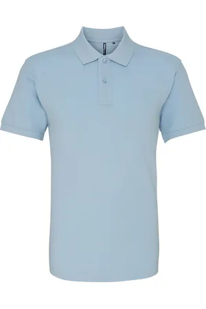 Asquith Heren Poloshirt met korte mouwen (Sky)