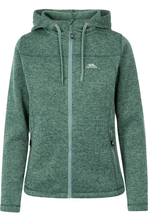 Trespass Dames Odella Fleece Jas (Vuren Mergel)