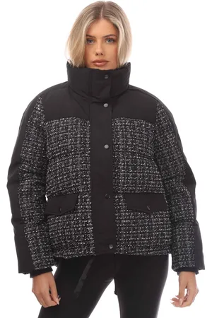 GANT Tweed donsjack voor dames in