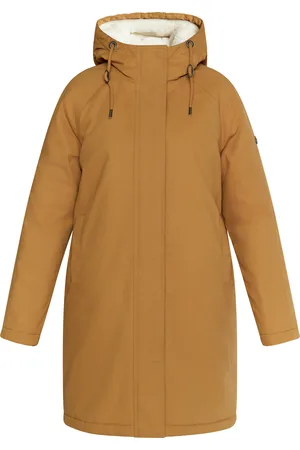 Dreimaster Winter parka Dames Kameel