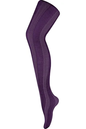Sock Snob Dames80 denier ondoorzichtig patroon panty