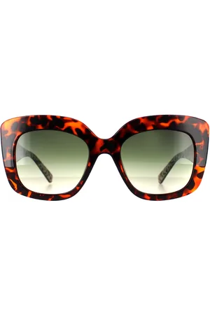 Ted Baker TB1675 Hattie 114 dubbele champagne demi groen gradiënt zonnebril