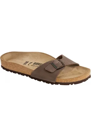 Birkenstock Madrid Bruine Pantoffel